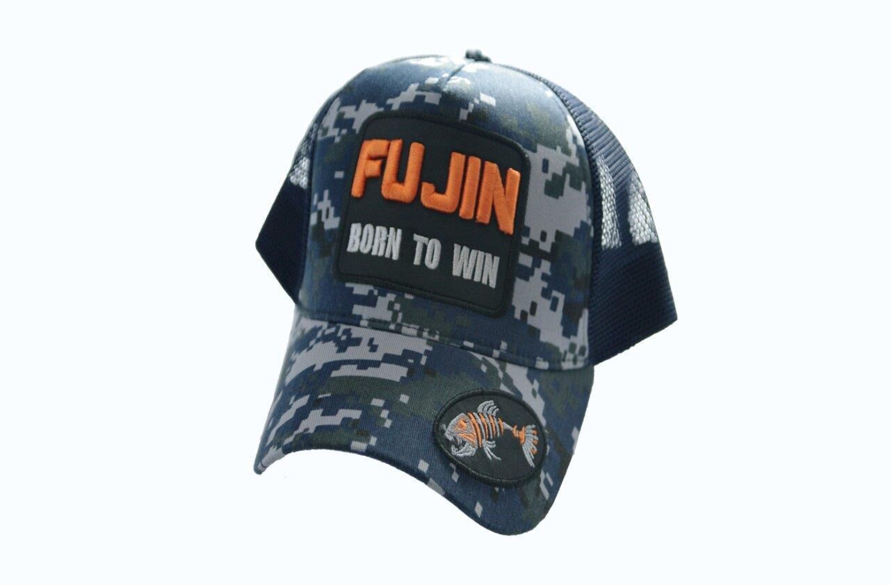 Fujin Born To Win Kamuflaj Şapka Armalı