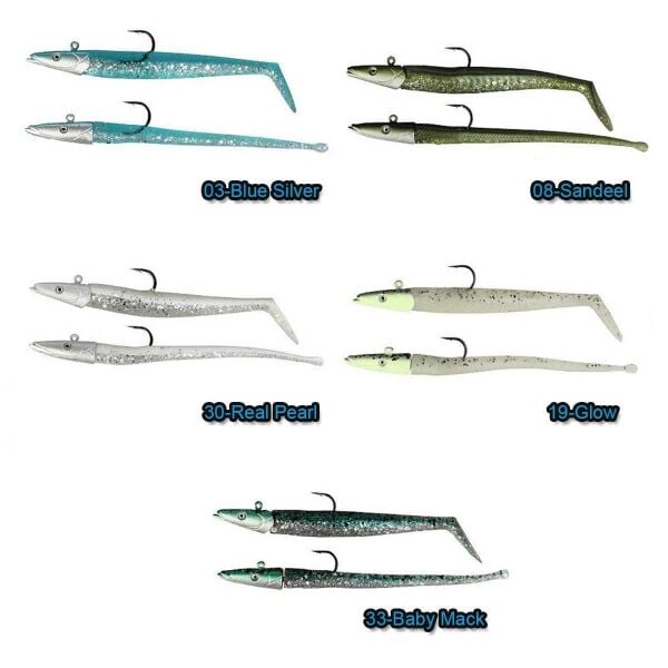 Savage Gear Sandeel And Slug 10Cm 10Gr 4+2 Silikon Yem