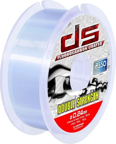 Asso Double Strength FC COATED Gri Misina 200 mt