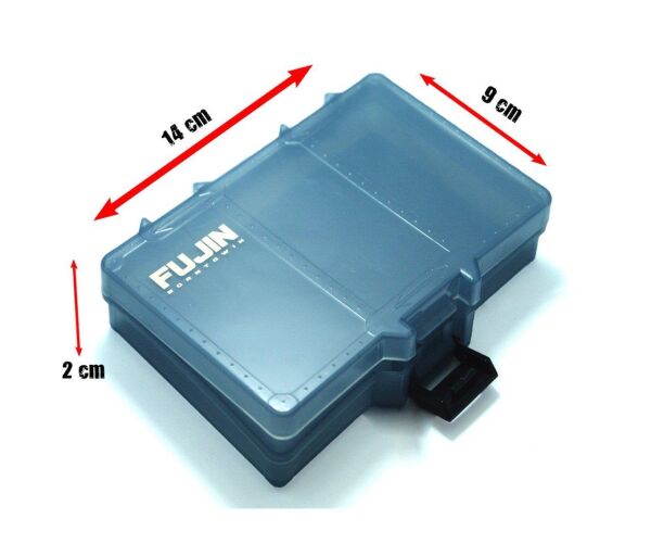 Fujin Tackle Box 14Cm Suni Yem Kutusu Gri