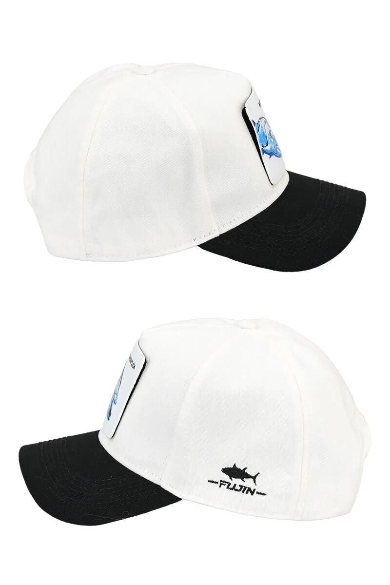 Fujin & Black Börk White Şapka + Bench WHİTE