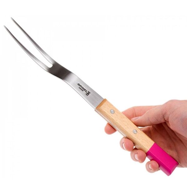 Opinel Parallele Pop N°124 Et Çatalı (Fuşya)