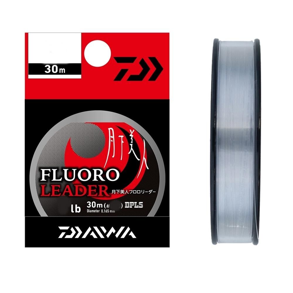 Daiwa Gekkabijin Fluoro Leader Misina 30mt NATURAL CLEAR - 0,104 MM