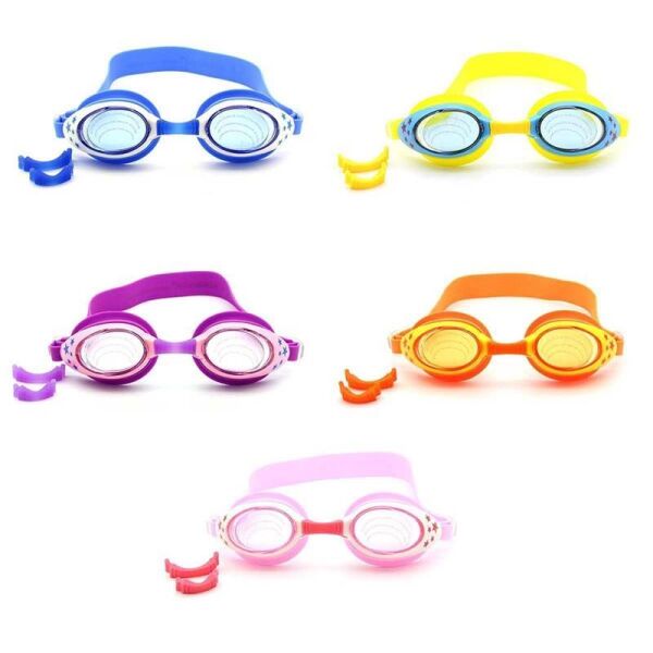 Bermuda Çocuk Yüzücü Gözlüğü [Silikon Antifog]