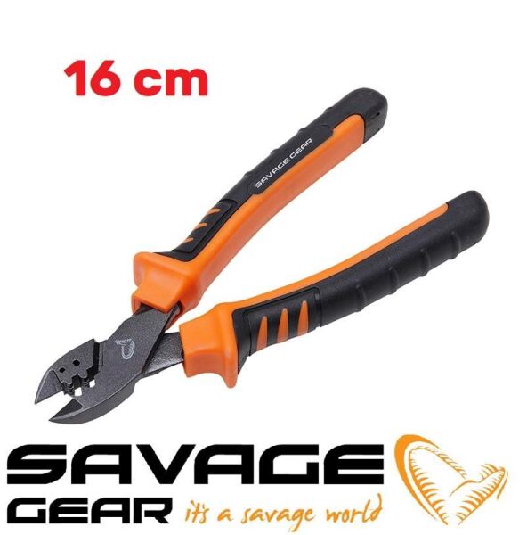 Savage Gear MP Splitring and Cut Pliers M 16 cm