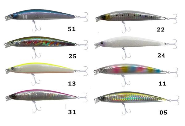 Kendo D:Killer's Minnow Naha 100F 100 mm 11.9 gr Suni Yem