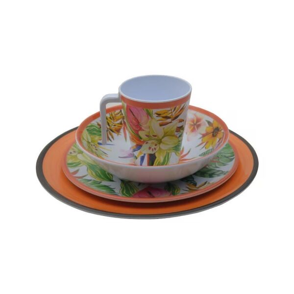 Campout Melamin Tabak Seti 16 Parça