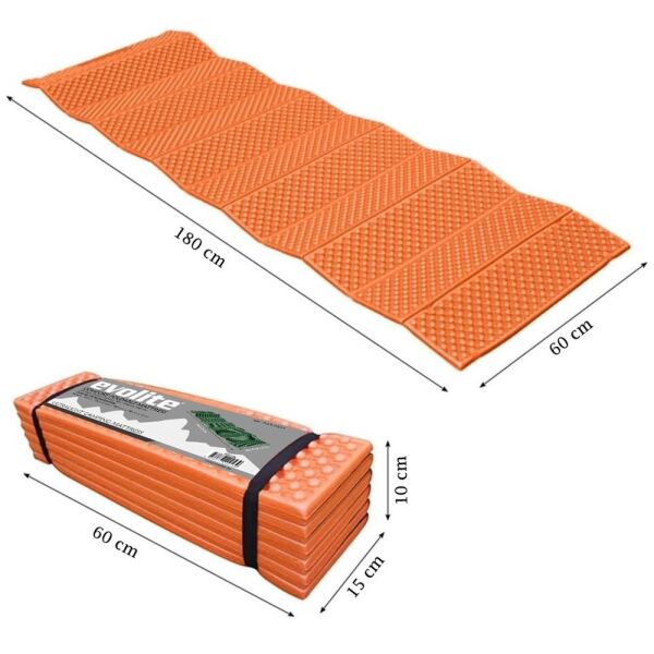 Evolite UltraLight Comfort Katlanır Mat [Z Mat] ORANGE
