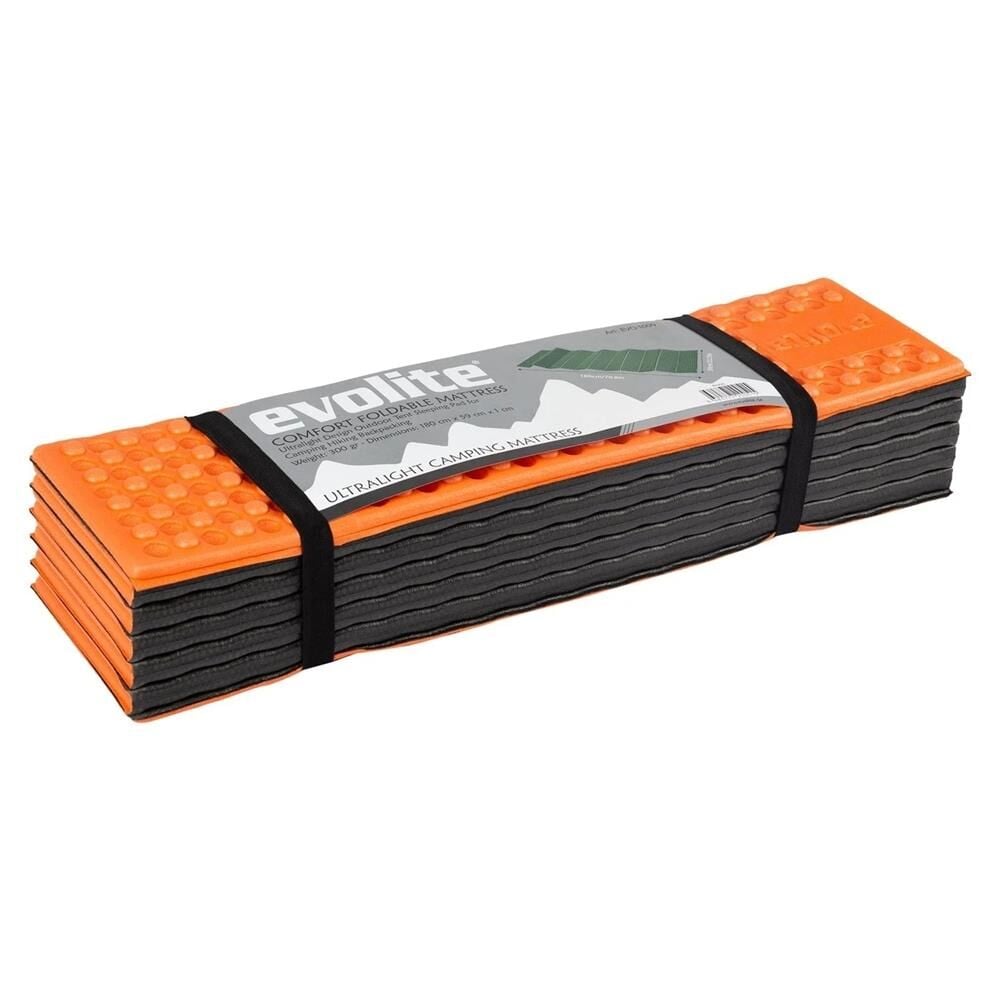 Evolite UltraLight Comfort Katlanır Mat [Z Mat] BLACK/ORANGE