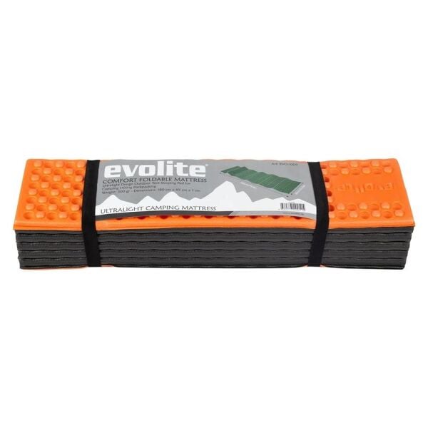 Evolite UltraLight Comfort Katlanır Mat [Z Mat] BLACK/ORANGE