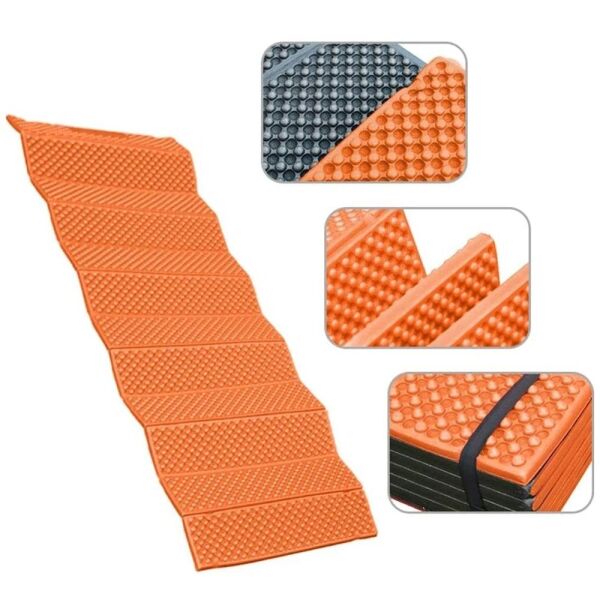 Evolite UltraLight Comfort Katlanır Mat [Z Mat] BLACK/ORANGE