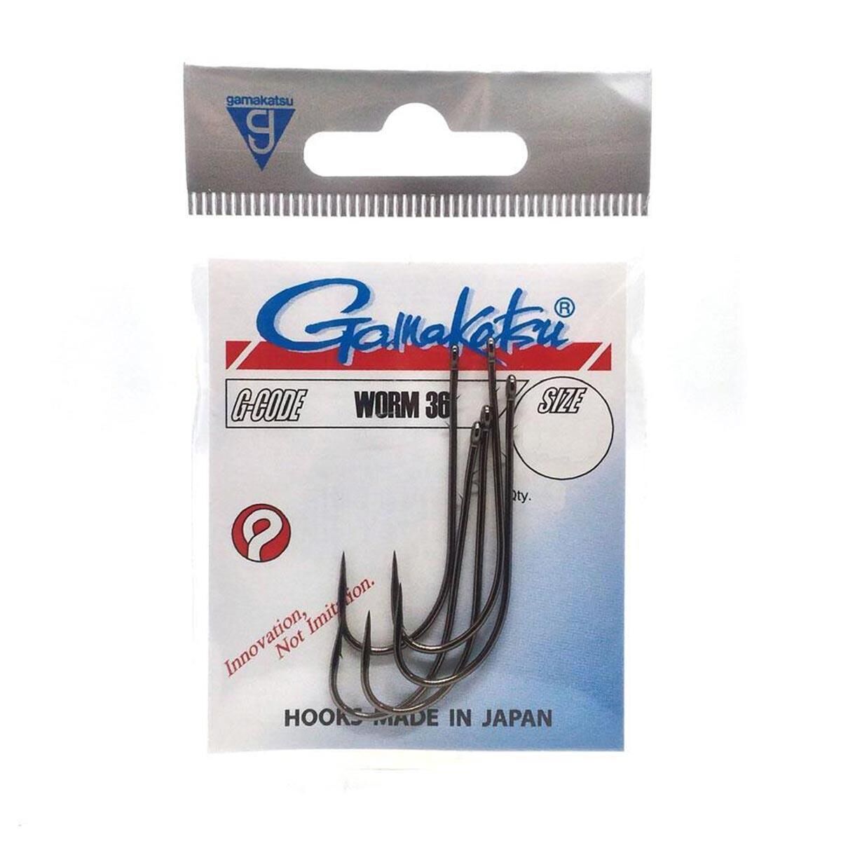 Gamakatsu Worm 36 Tırnaklı Olta İğnesi NO:2/0