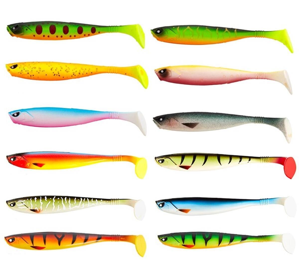 Lucky John Basara 3D Soft Swim 2.5'' (6.35 cm) Silikon Yem