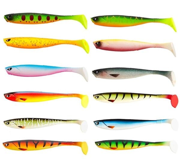 Lucky John Basara 3D Soft Swim 2.5'' (6.35 cm) Silikon Yem