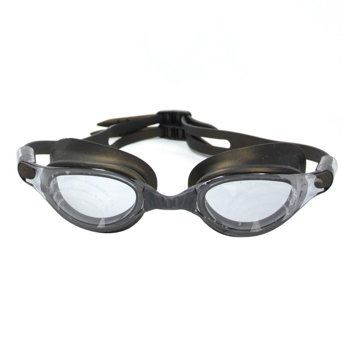 Bermuda Silikon Antifog Yüzücü Gözlüğü SİYAH