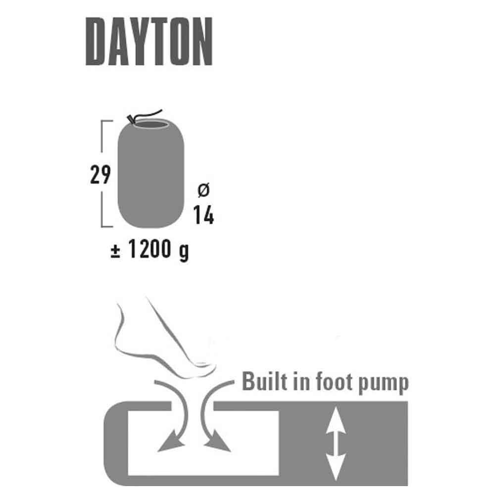 High Peak Dayton Şişme Mat Antrasit