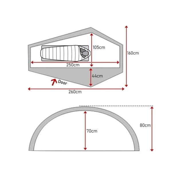 Evolite Summit Pro Alüminyum Pole Çadır