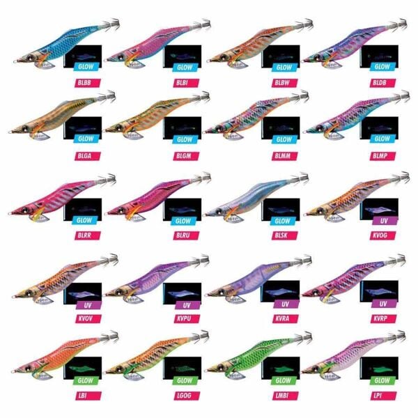 Yozuri Aurie-Q Finace Squid Jig 13 cm 19 gr Kalamar Zokası