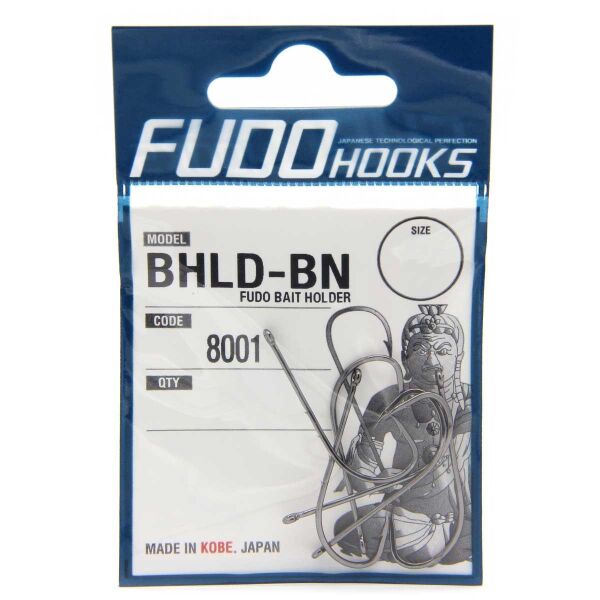 Fudo BHLD-BN Bait Holder Black Nikel Olta İğnesi Black Nickel - NO:4