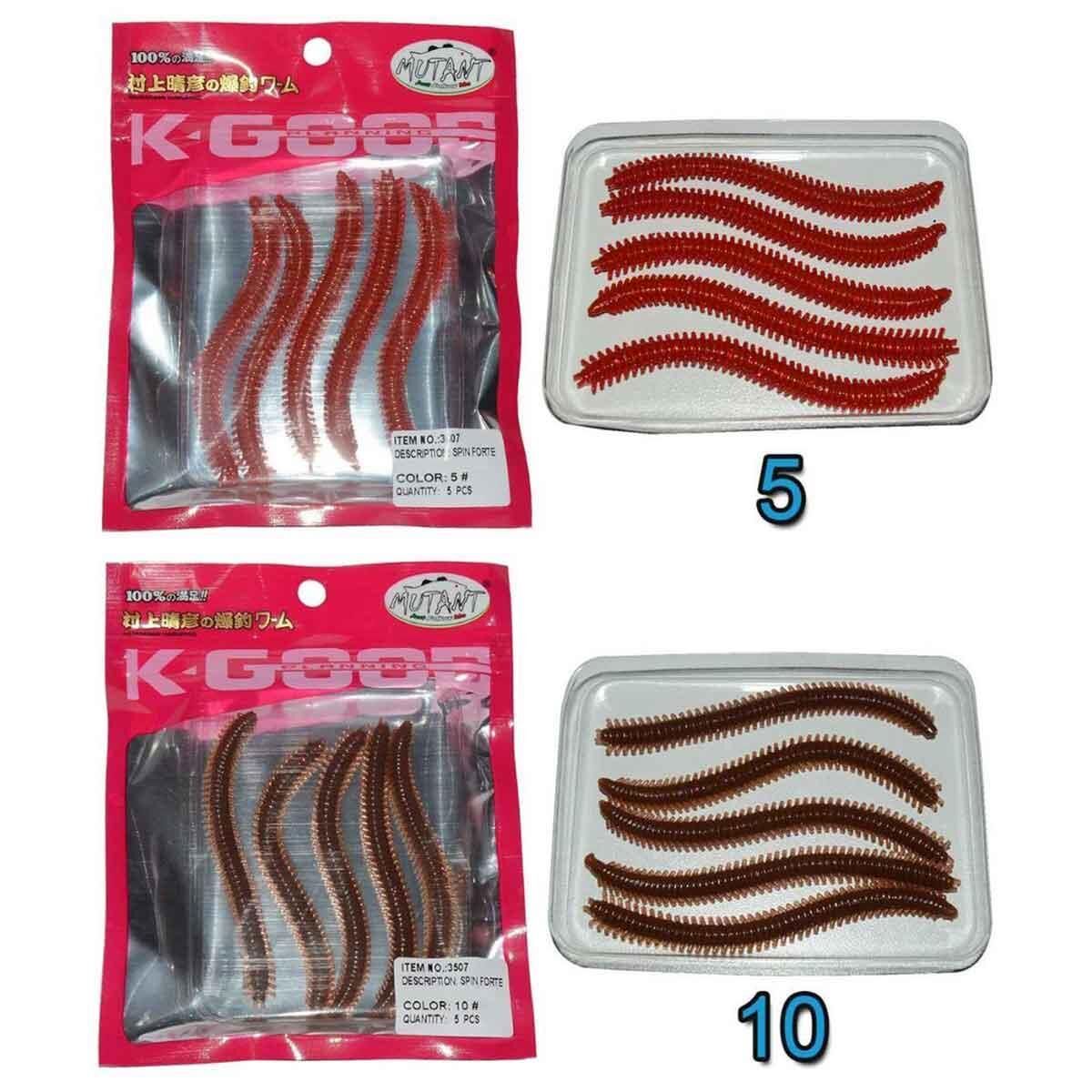 Mutant Spin Forte Kurt 8.5Cm Silikon Yem 10