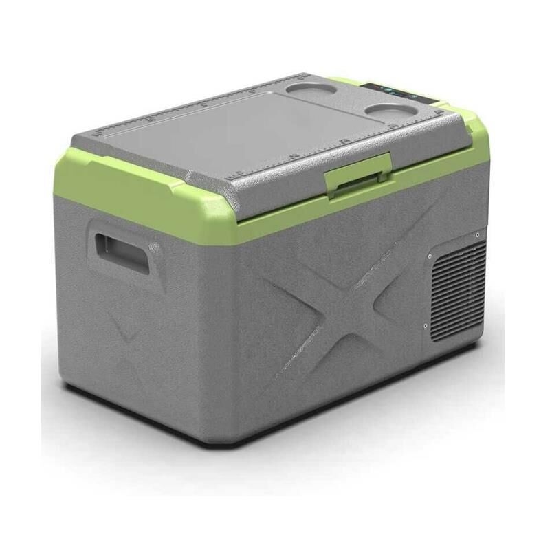 Icepeak Prag Kompresörlü Oto Buzdolabı 30 Litre |Gri/Yeşil|