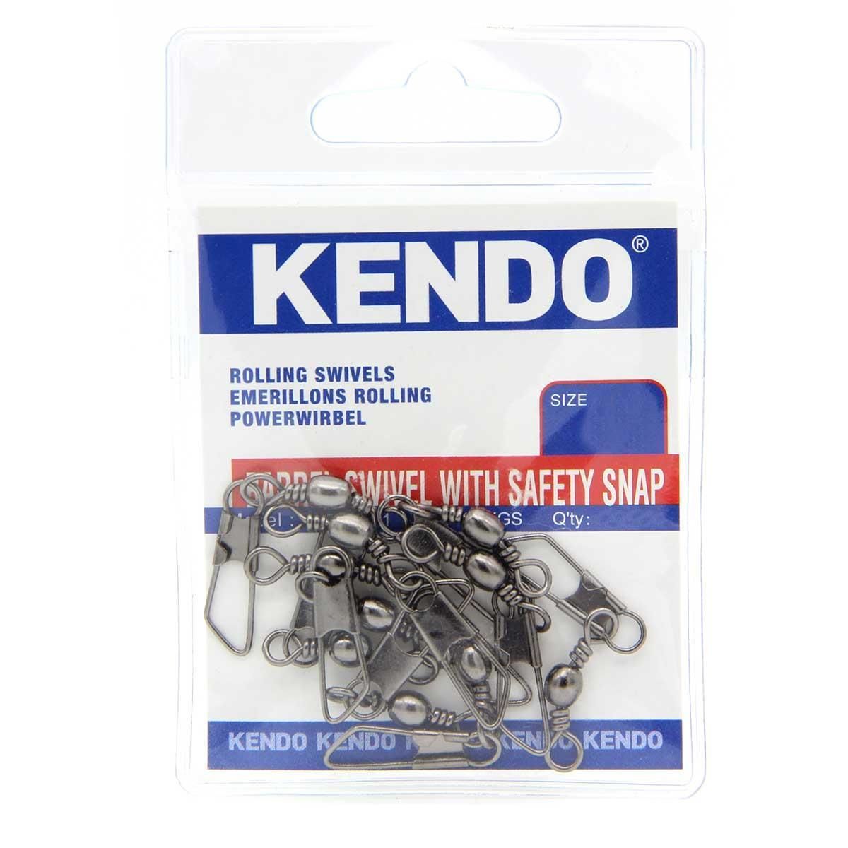 Kendo Barrel Swivel With Safety Snap ( Klipsli Fırdöndü ) NO:1