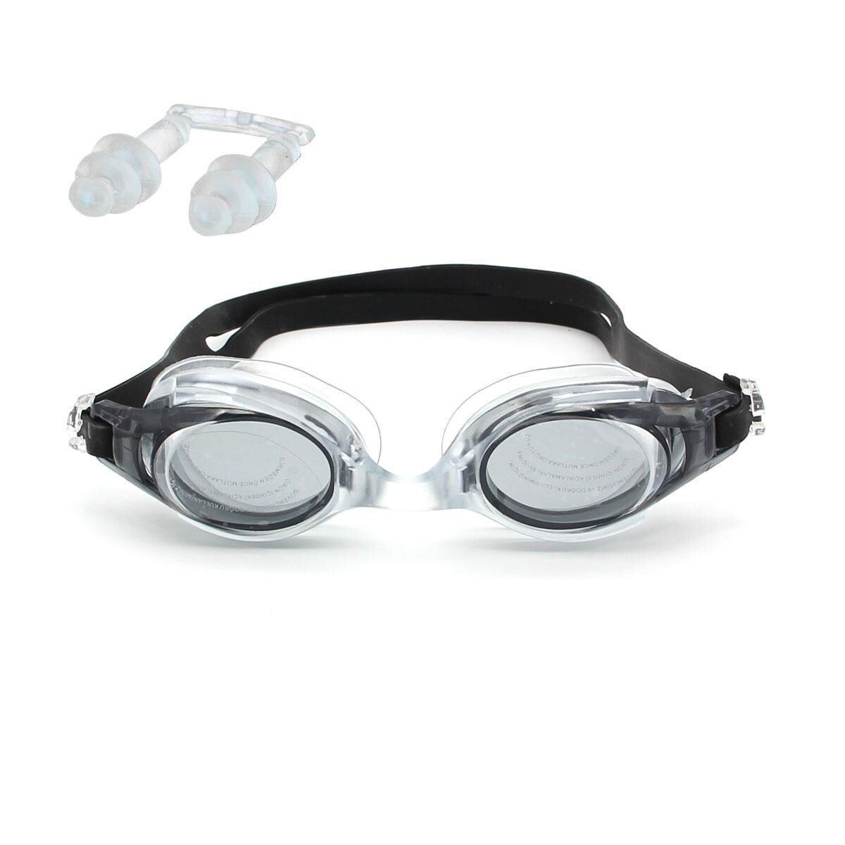 Bermuda Esnek Burunlu Yüzücü Gözlüğü [Kutulu] SİYAH