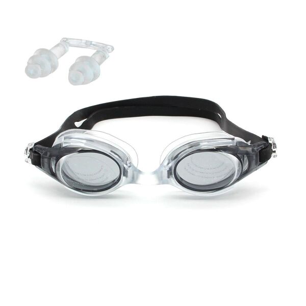 Bermuda Esnek Burunlu Yüzücü Gözlüğü [Kutulu] SİYAH