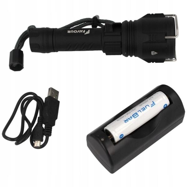 Favour Alum 1000 Lümen SU Geçirmez El Feneri