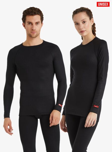 Blackspade Unisex Termal Tişört 2. Seviye SİYAH - M