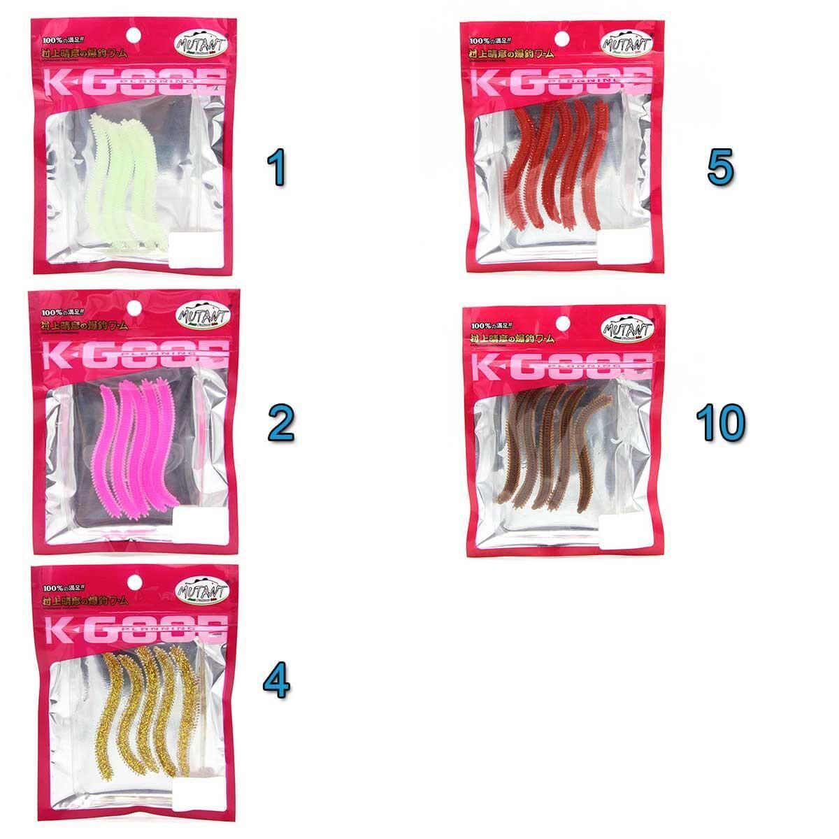 Mutant Spin Forte Kurt 7.5Cm Silikon Yem 10