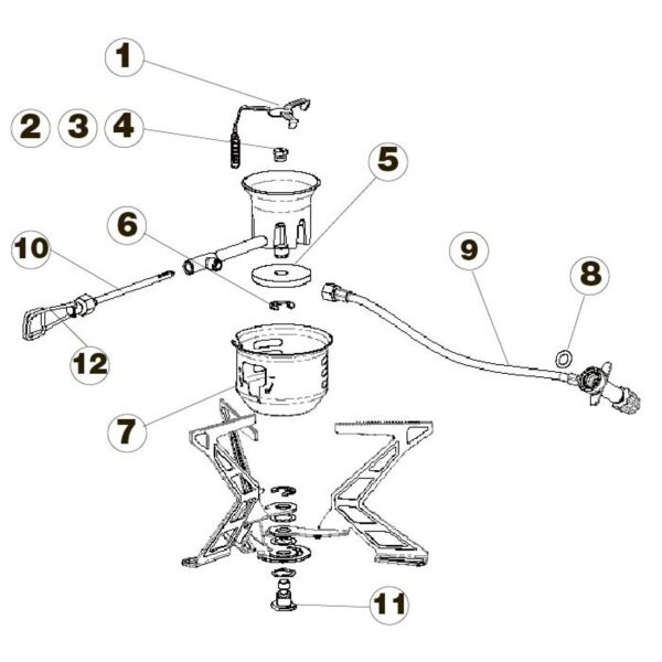 Primus Omnifuel II Ocak + Yakıt Şişesi