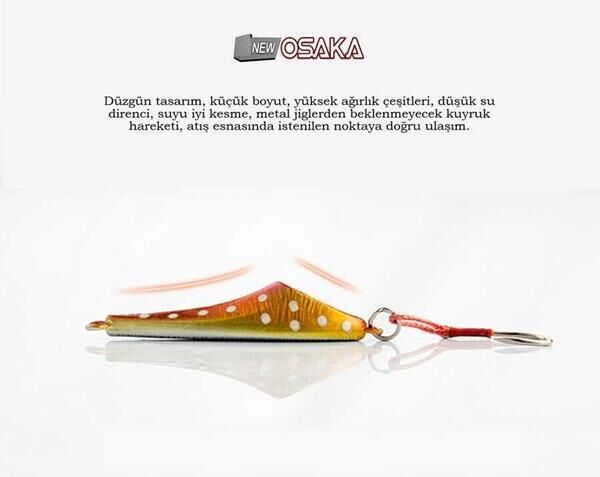 Osaka Kaira Micro Jigging Lure 12 gr Jig Yem T3