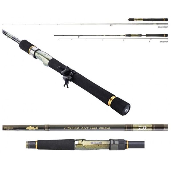 Daiwa Crosscast DF 274cm 7-28gr 2 Parça Spin Kamış