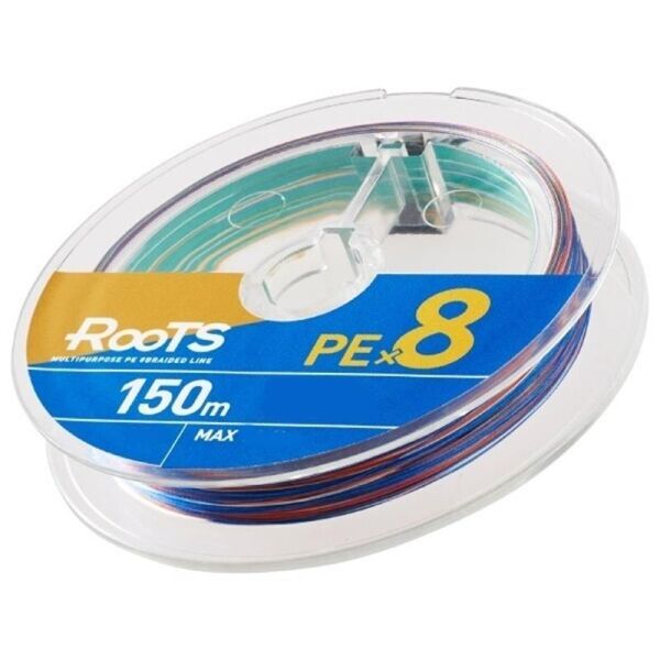 Gosen X8 Roots PE 8 Örgü Spin İp Misina 150mt Multi Color MULTİCOLOR - 0,171 MM