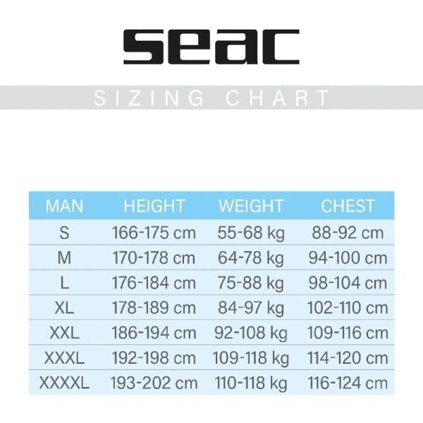Seac Sub Sense Erkek Dalış Elbisesi ( Shorty ) 2.5 mm S