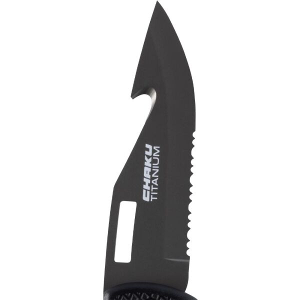 Cressi Chaku Paslanmaz Çelik Dalış Bıçağı BLACK - TITANIUM