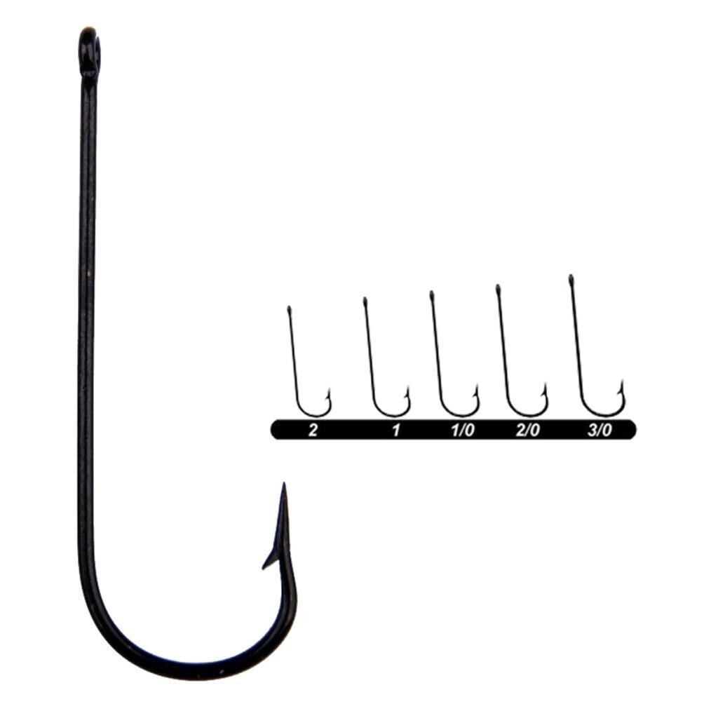Youvella Delikli Uzun Black Nikel Olta İğnesi NO:3/0 - Black Nickel