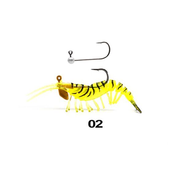 Remixon Ayu Shrimp Karides 7.5 cm 7.2 gr Silikon Yem 02