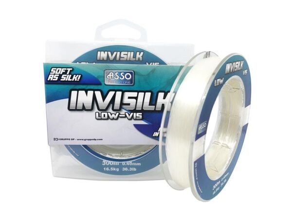 Asso Invisilk Surf Casting 300mt Monofilament Misina Beyaz BEYAZ - 0,28 MM
