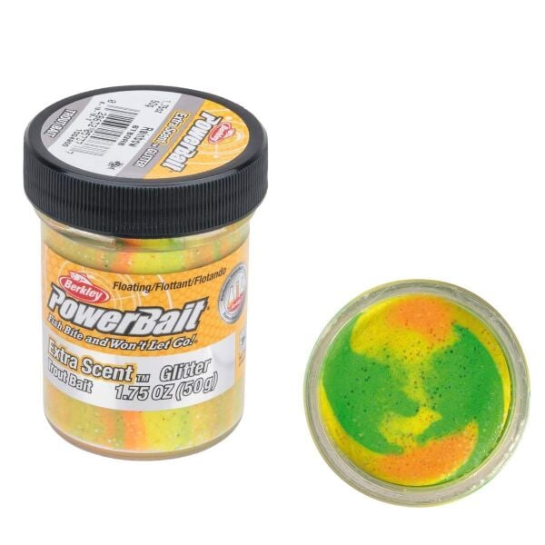 Berkley PowerBait Extra Scent Glitter Alabalık Hamuru Sherbet