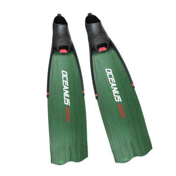 Oceanus Pro Plastic Fin Long Blade Değiştirilebilir Pala Palet YEŞİL - 43-44