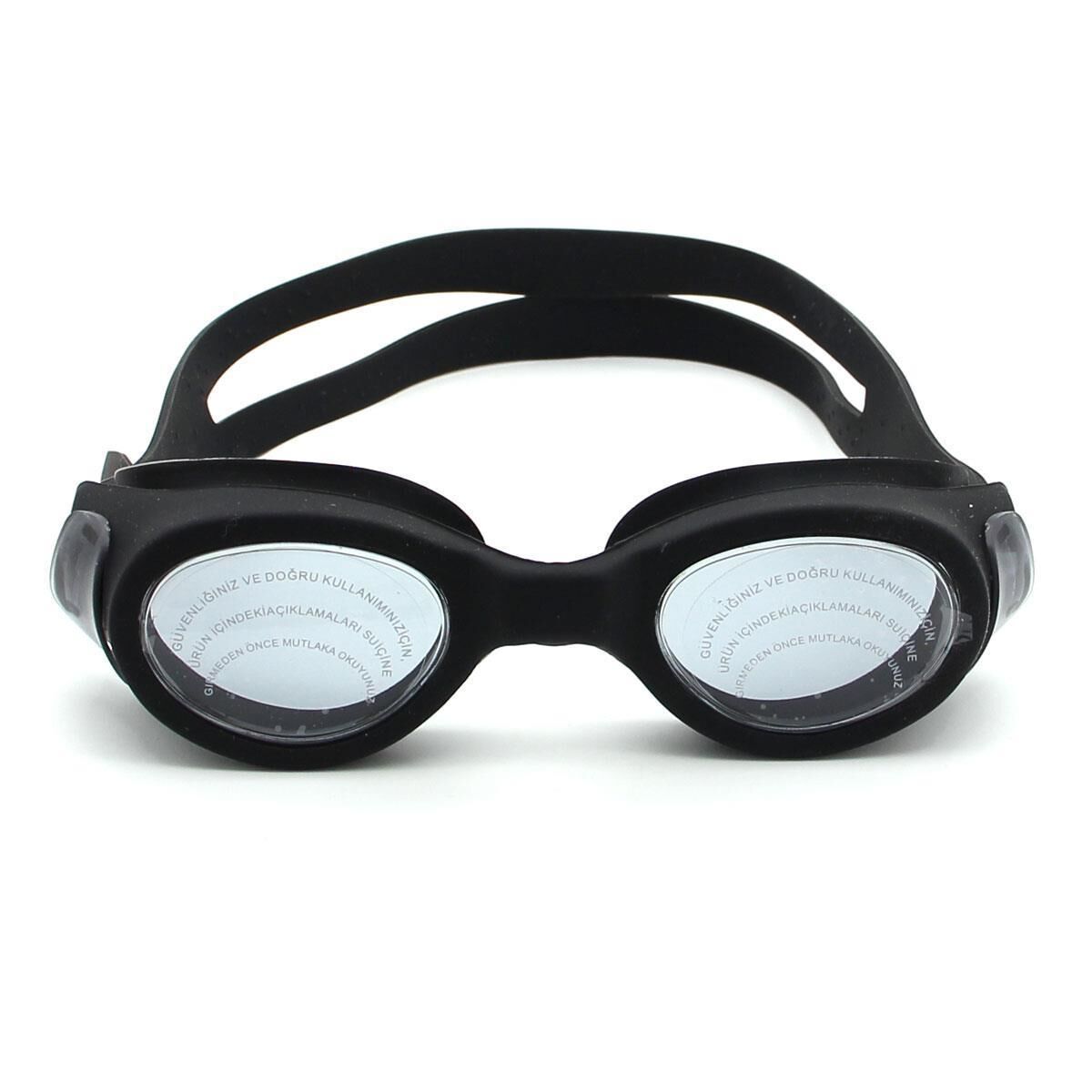 Bermuda Silikon Antifog Yüzücü Gözlüğü SİYAH