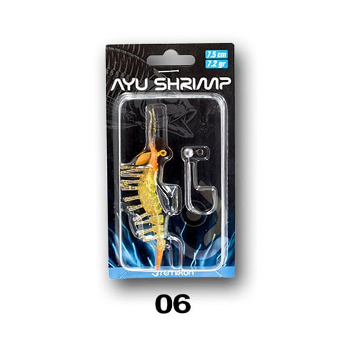 Remixon Ayu Shrimp Karides 7.5 cm 7.2 gr Silikon Yem 06