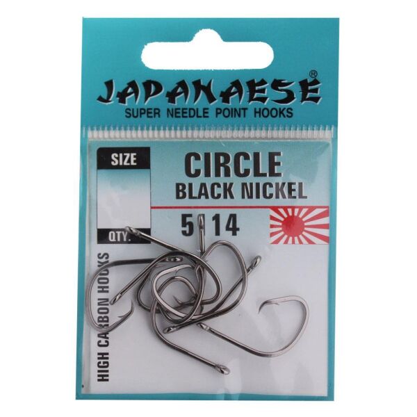 Japanese Circle Black Nikel Olta İğnesi