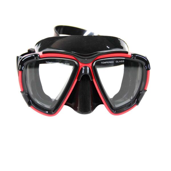Bermuda Safari Silikon Dalış Maskesi [Tempered Glass]