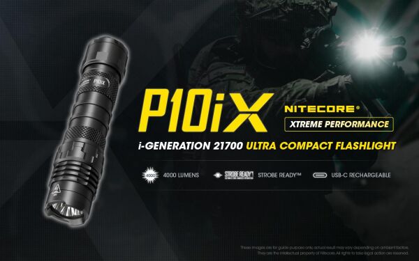 Nitecore P10IX 4000 Lümen El Feneri