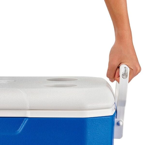 Coleman Poly-Lite 48 QT Taşınabilir Soğutucu Buzluk 45.7 Lt MAVİ/BEYAZ