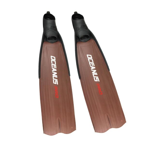 Oceanus Pro Plastic Fin Long Blade Değiştirilebilir Pala Palet KAHVERENGİ - 45-46
