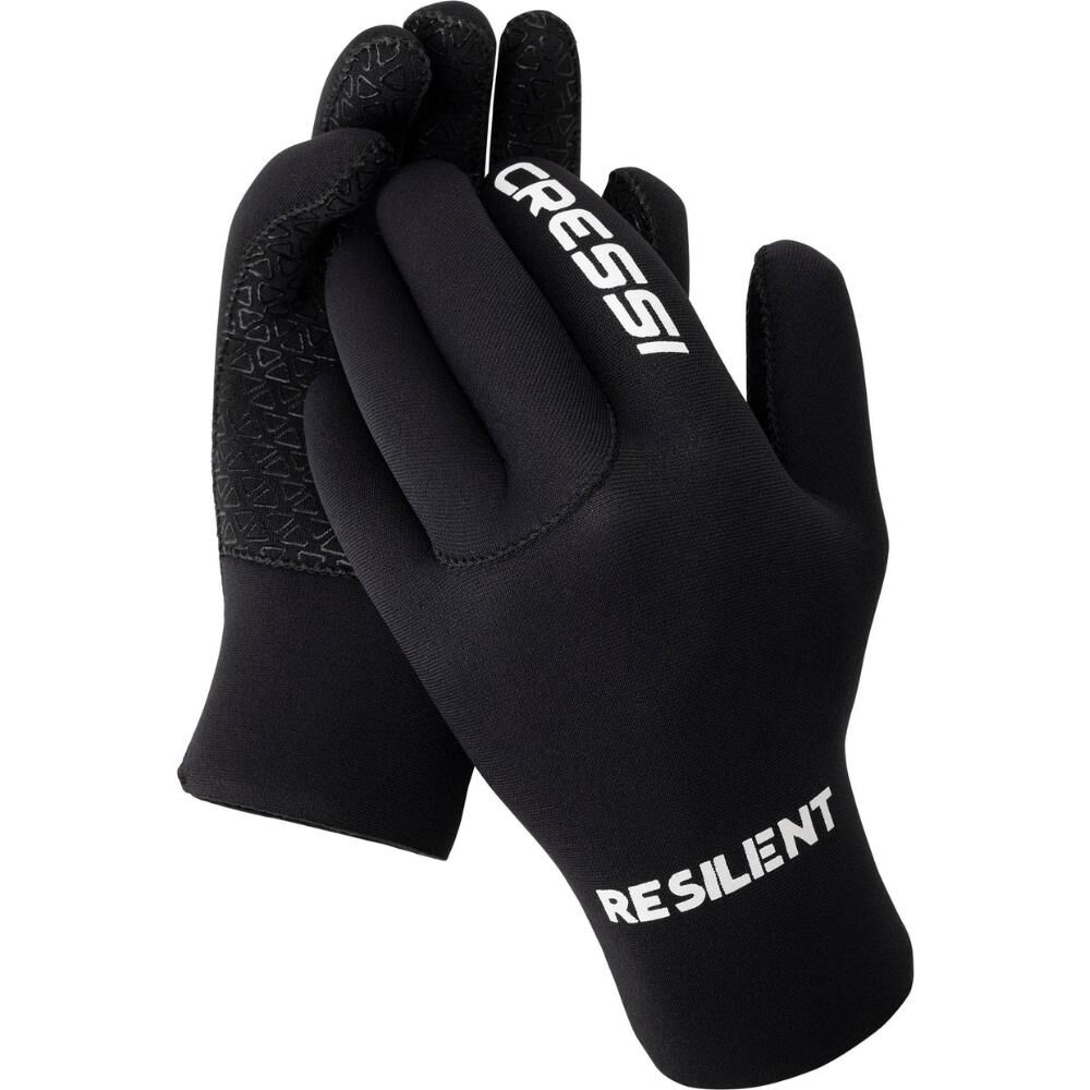 Cressi Resilient Dalış Eldiveni BLACK - 3MM - L